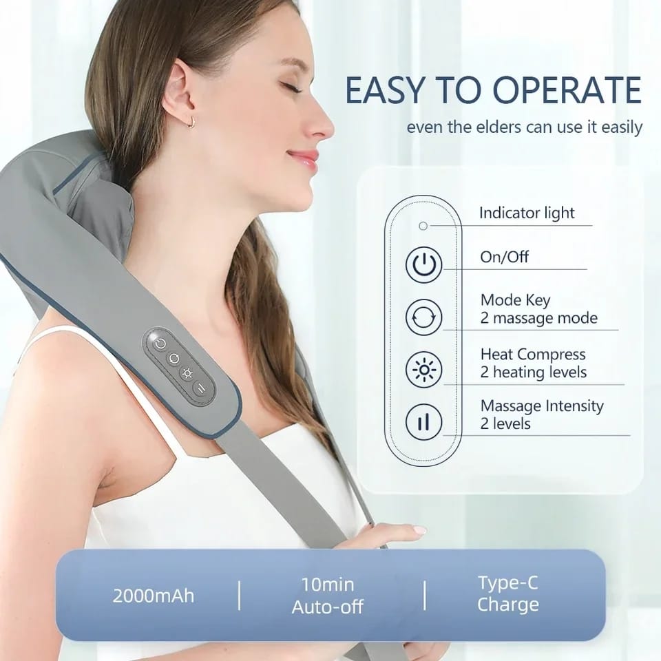 Heated Shiatsu  Massager