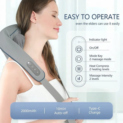 Heated Shiatsu  Massager