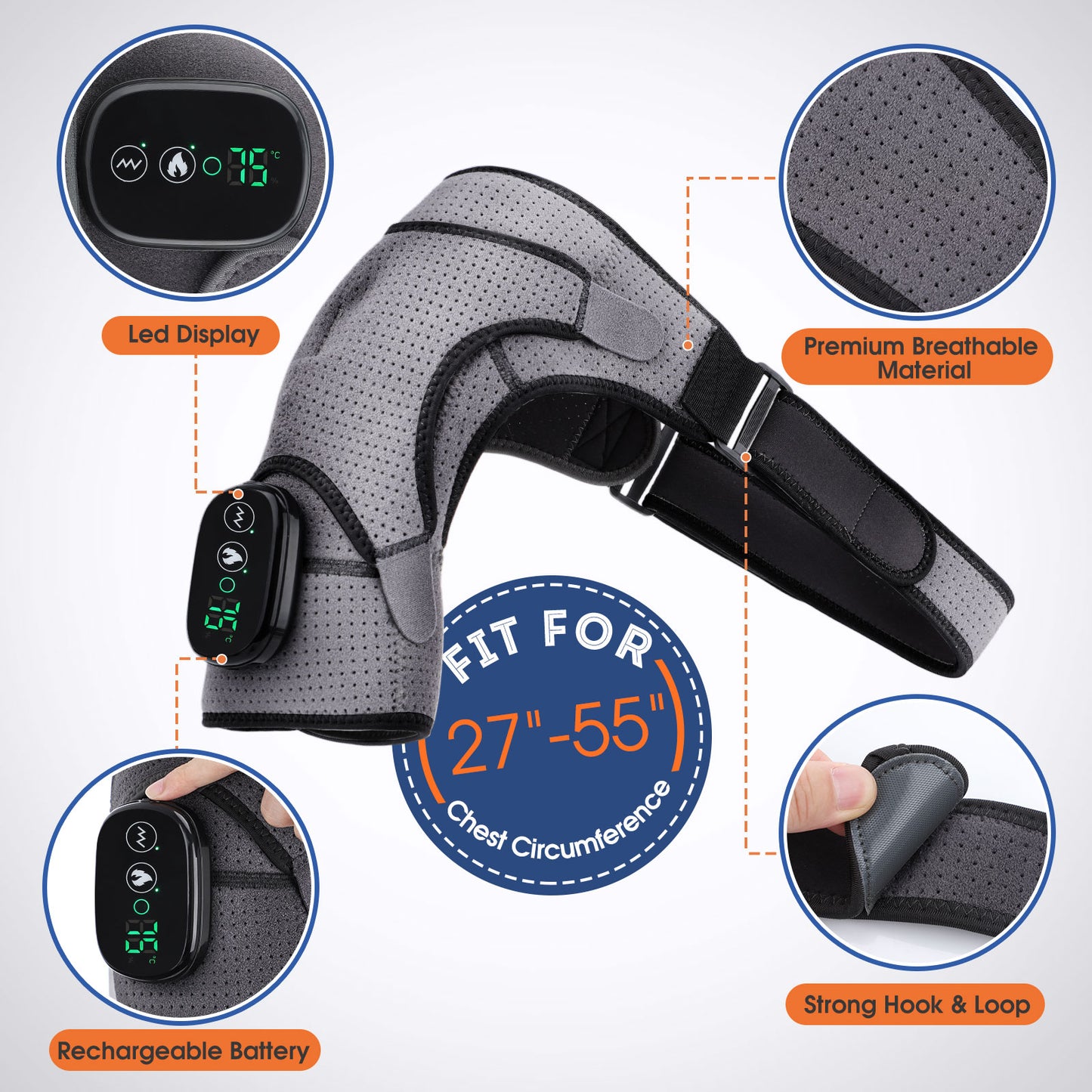 Heated + Vibrating Joint Massager