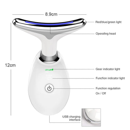 DermaLux Pro Face Massager